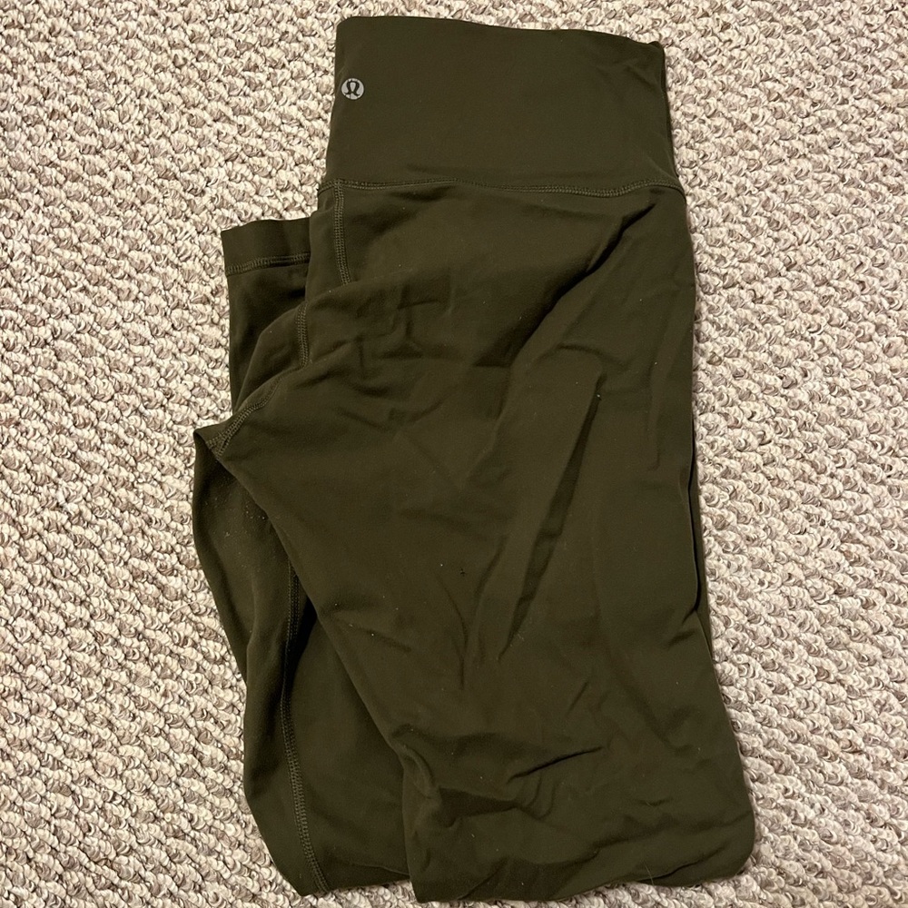 Lululemon Forest Green Yoga Pant